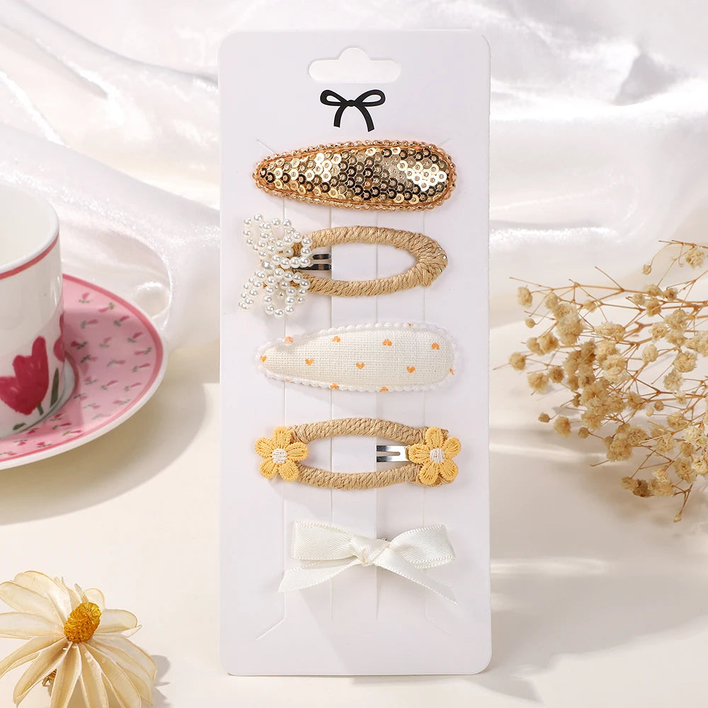 5Pcs Accessorios para el cabello de las niñas