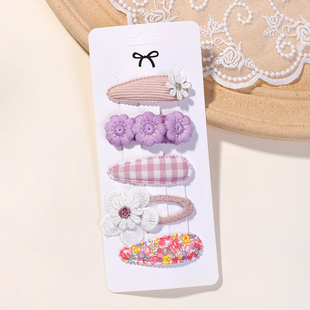 5Pcs Accessorios para el cabello de las niñas