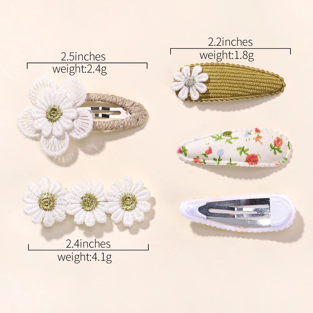 5Pcs Accessorios para el cabello de las niñas