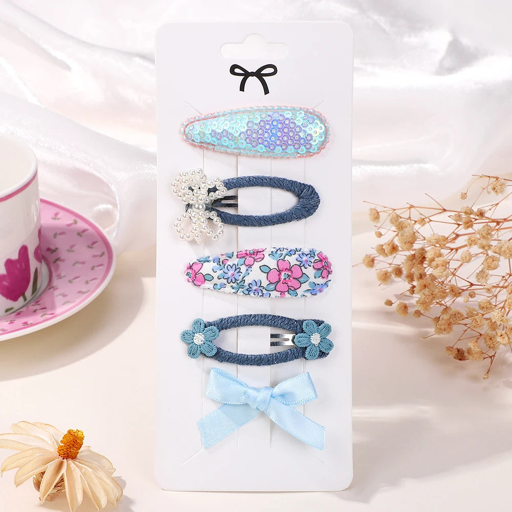 5Pcs Accessorios para el cabello de las niñas