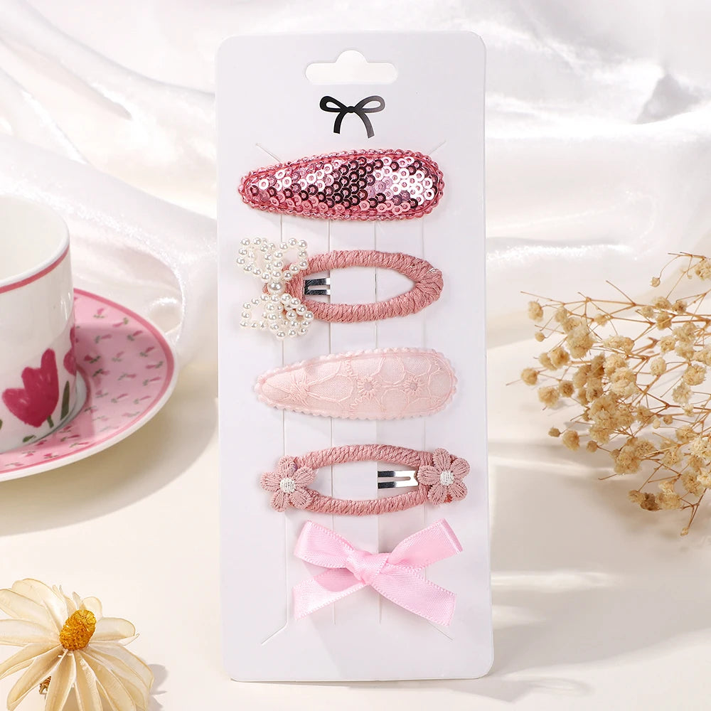 5Pcs Accessorios para el cabello de las niñas