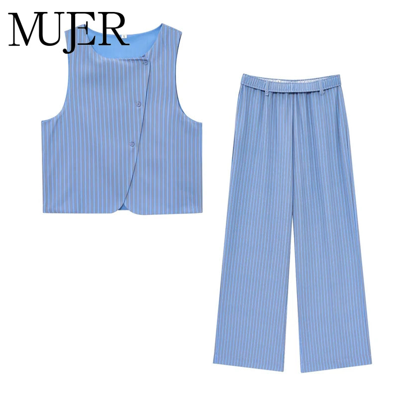 MUJER Pants Sets 2 Pieces