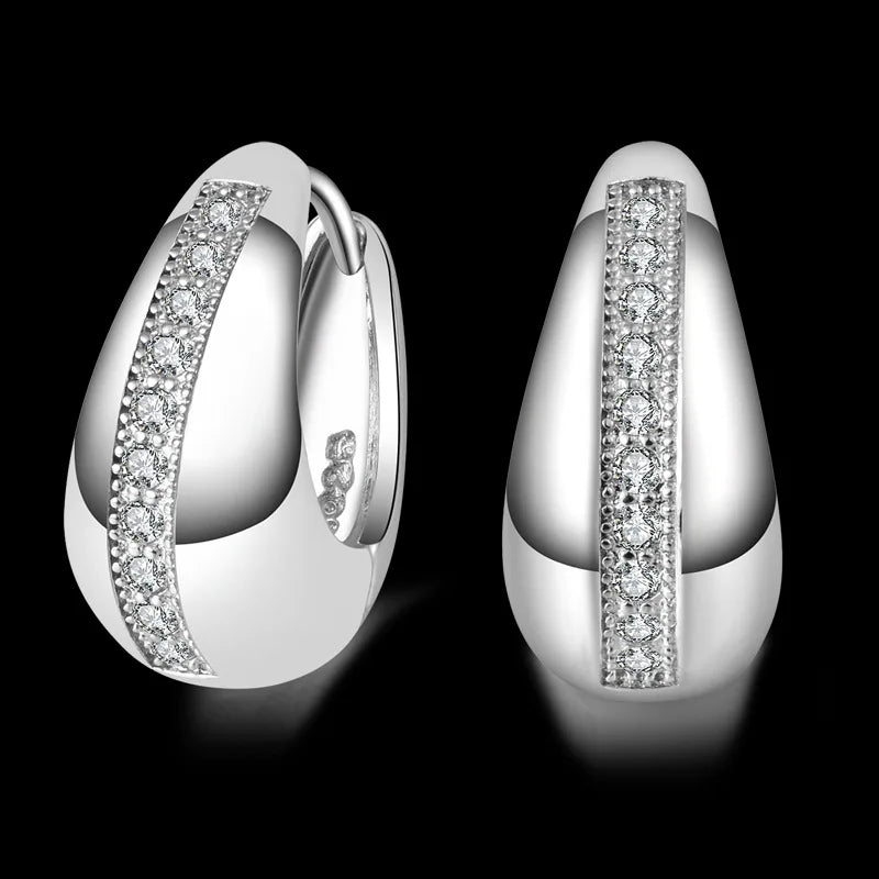 pendientes mujer moda 925 Sterling Silver