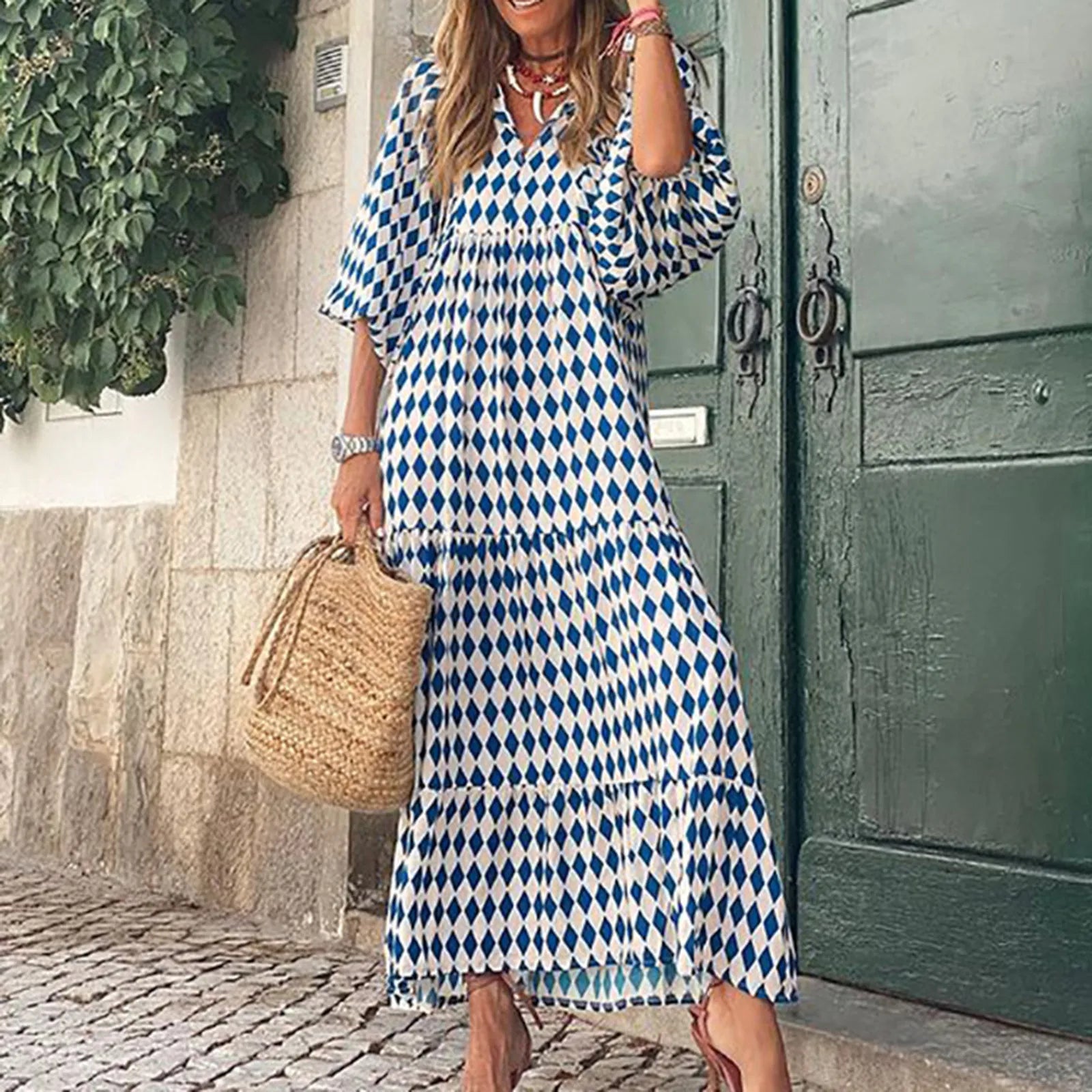 Vestido boemio y casual
