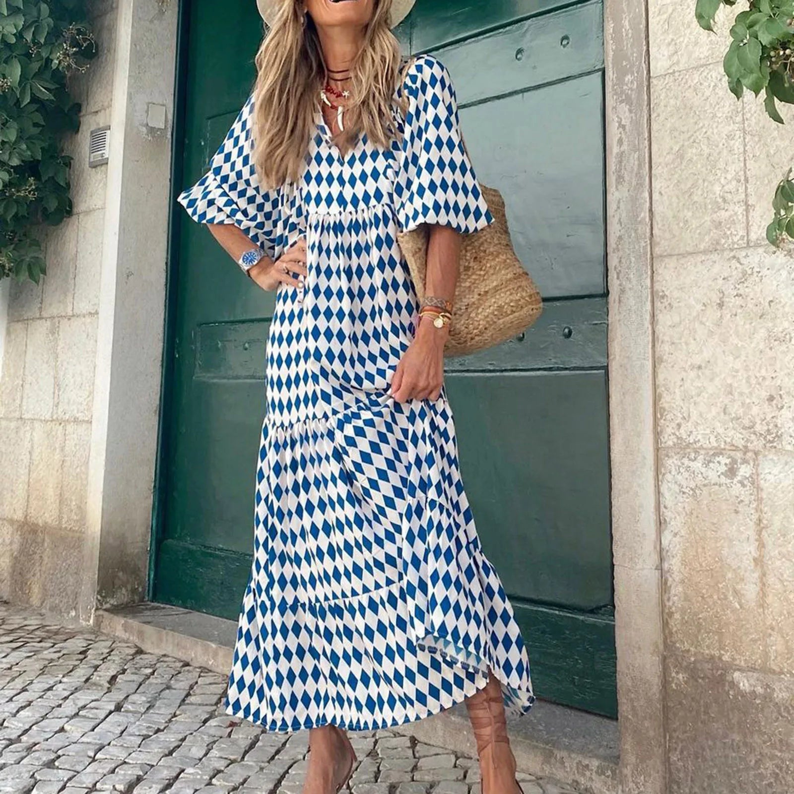 Vestido boemio y casual