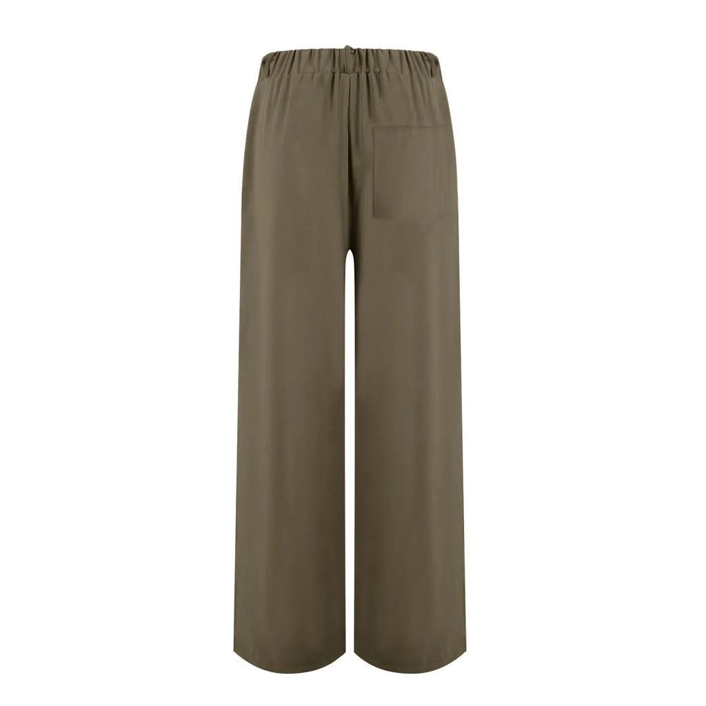 Women's Wide Leg Pants High Elastic