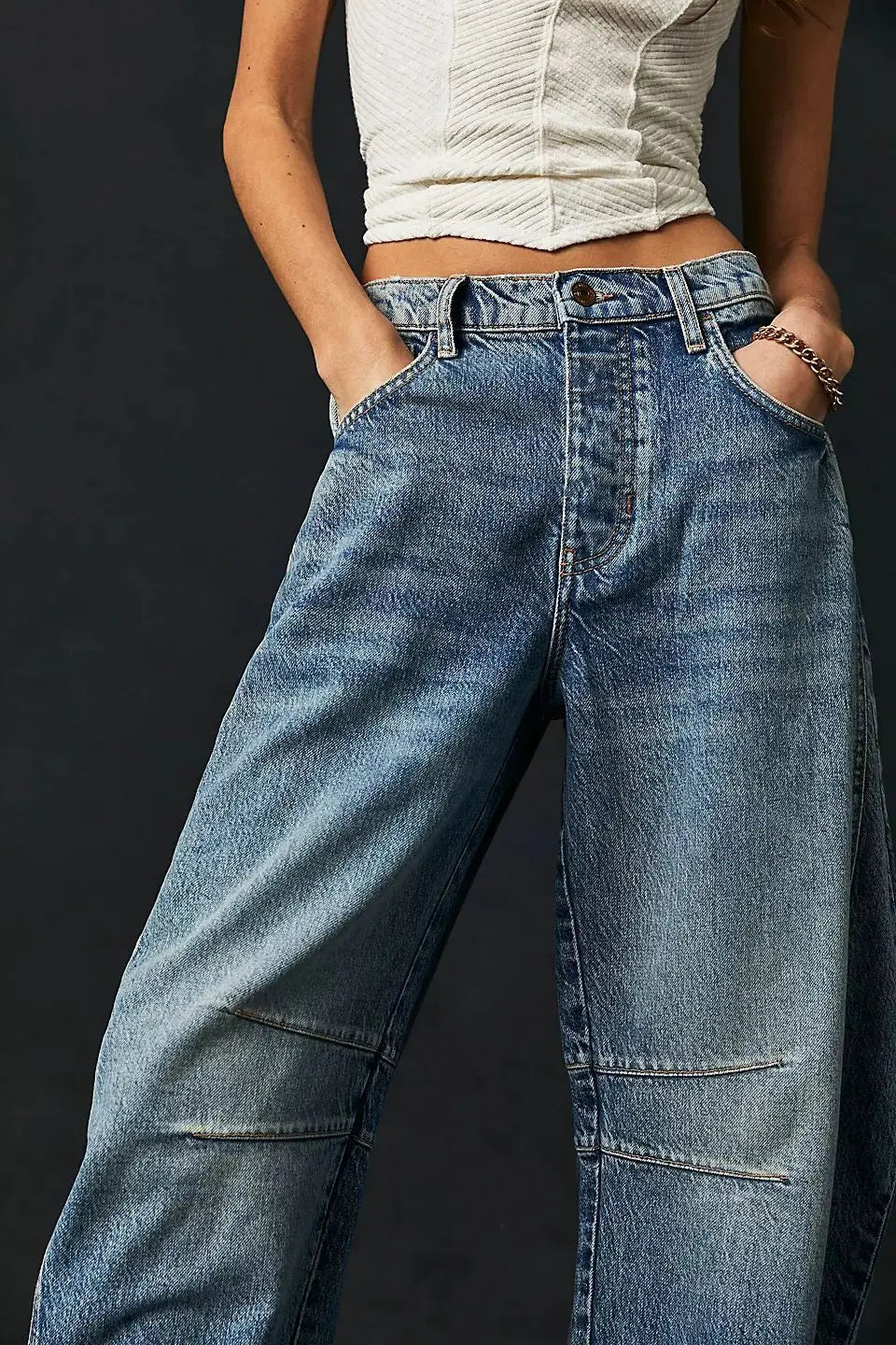 Women's New 2025 American Fashion Casual Jeans