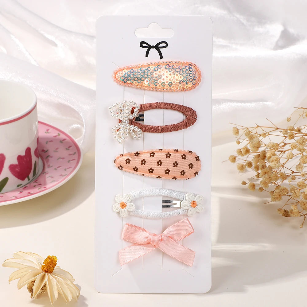 5Pcs Accessorios para el cabello de las niñas