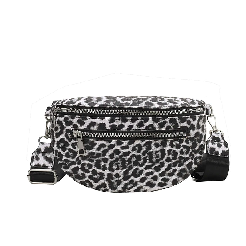 Woman Chest Pack Fashion Leopard Print