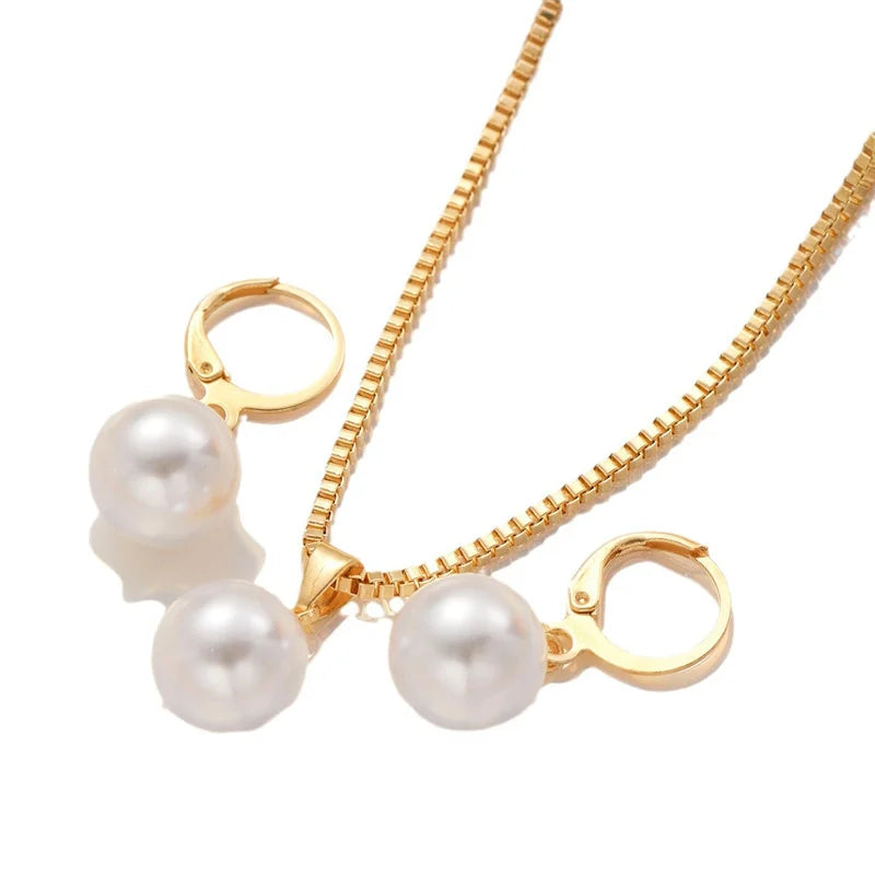 3 Pcs Set hermosos de joyería para dama