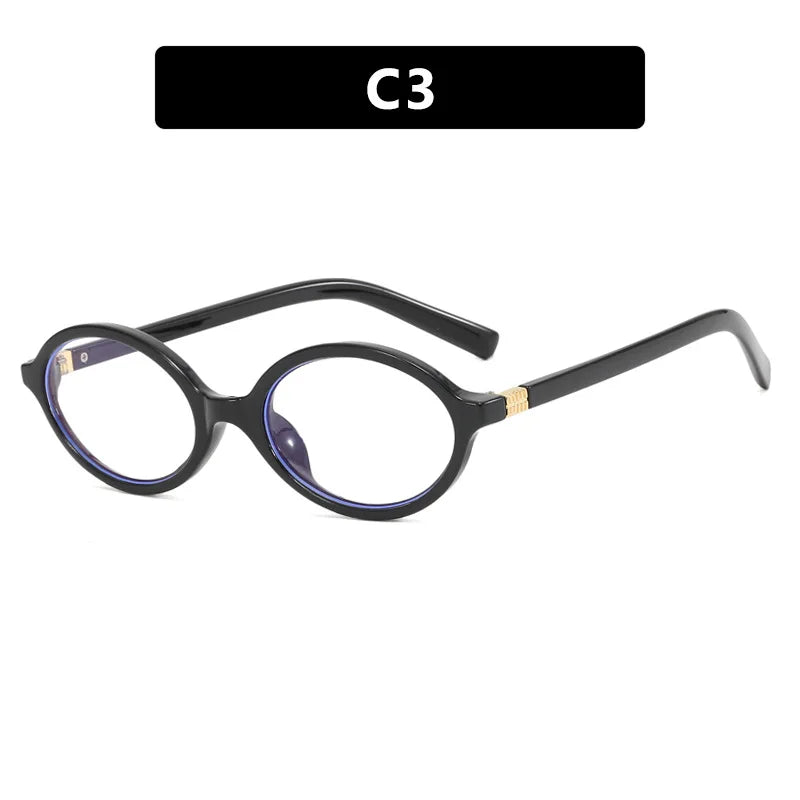 Vintage Oval glass 
Lentes vintage a la moda