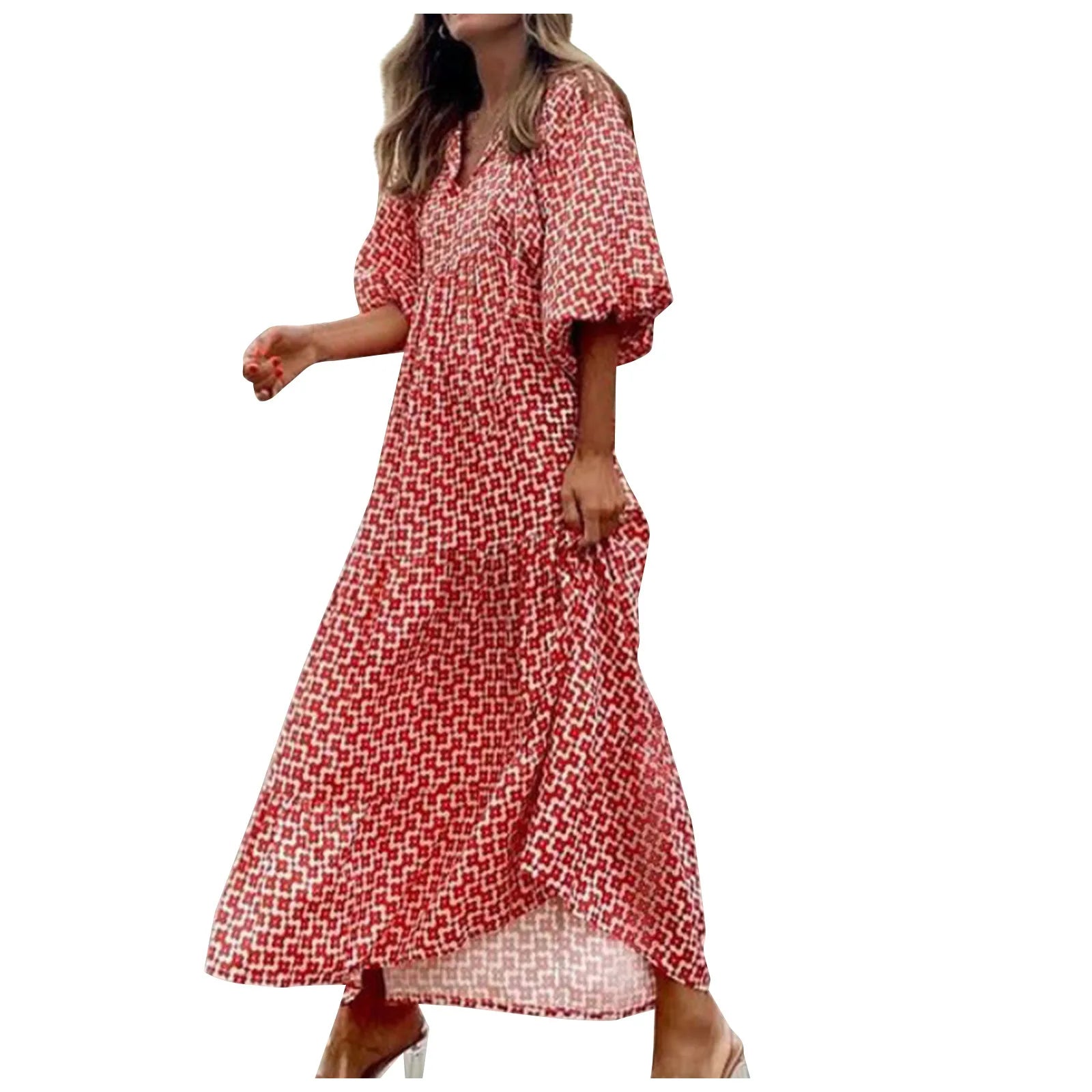 Vestido boemio y casual