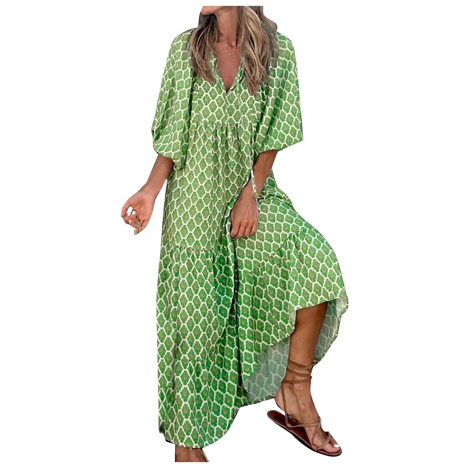 Vestido boemio y casual
