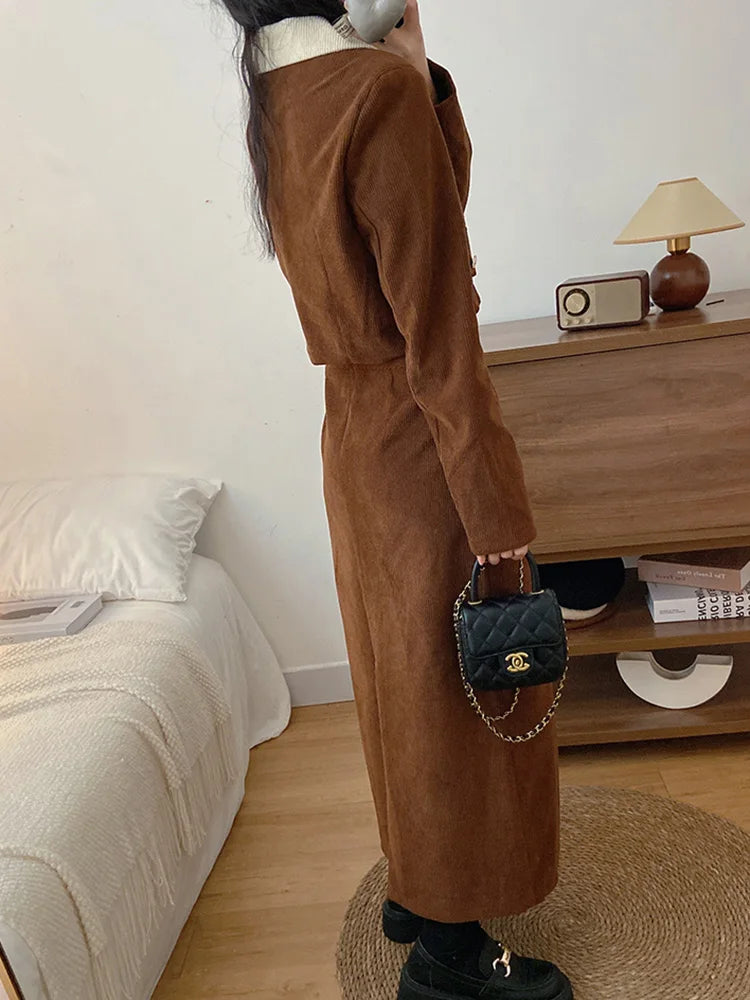 New Women Classic Versatile Outfits Dress Lady