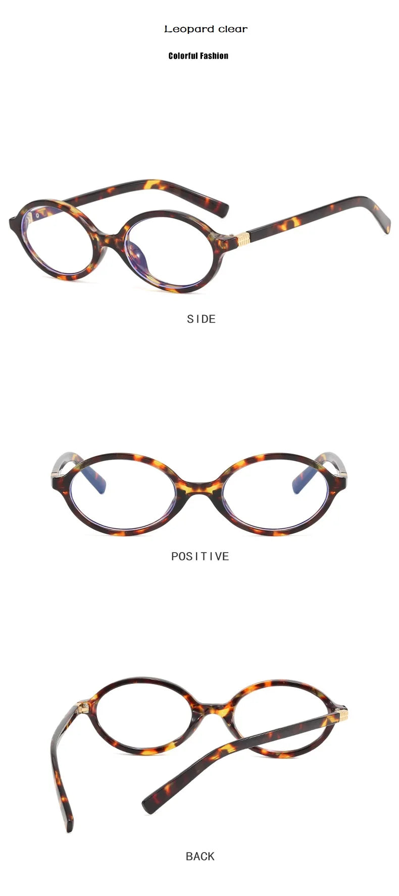 Vintage Oval glass 
Lentes vintage a la moda