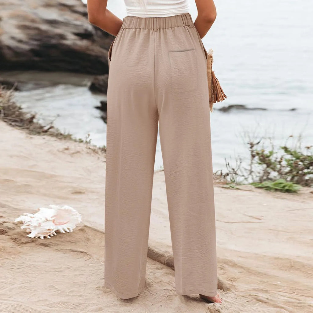 Women's Wide Leg Pants High Elastic