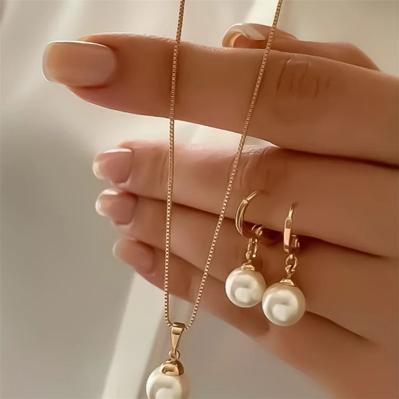 3 Pcs Set hermosos de joyería para dama
