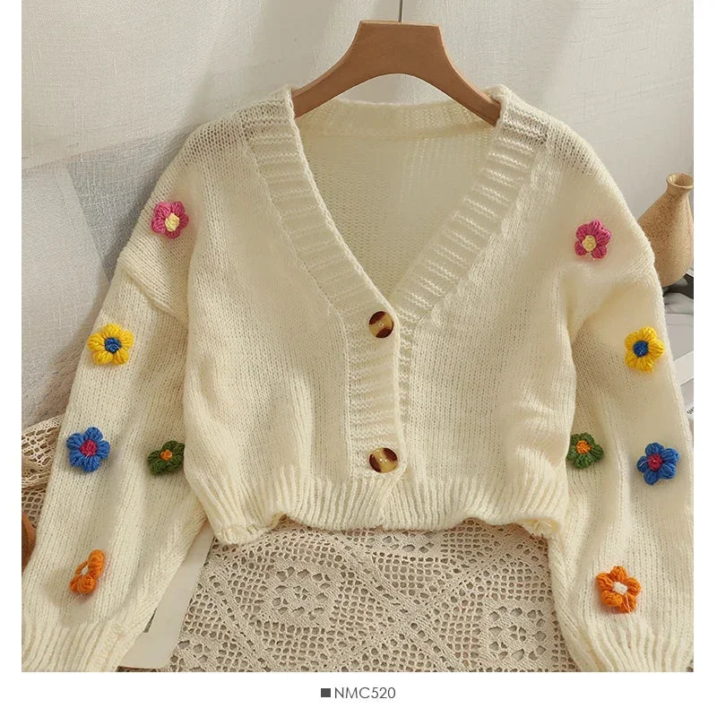 Flower Cardigan for Women