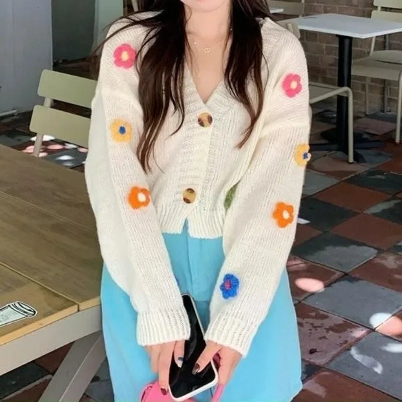 Flower Cardigan for Women