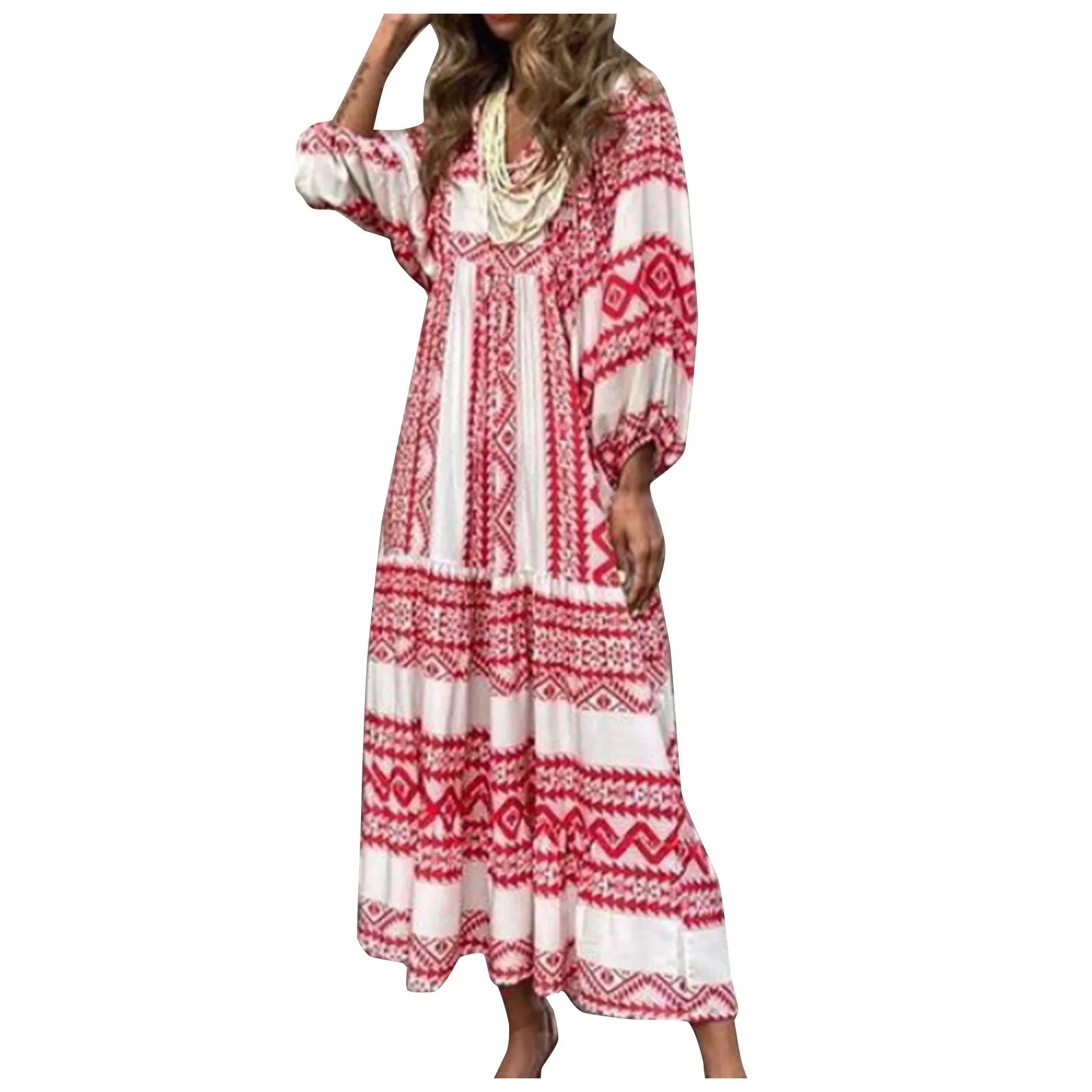 Vestido boemio y casual