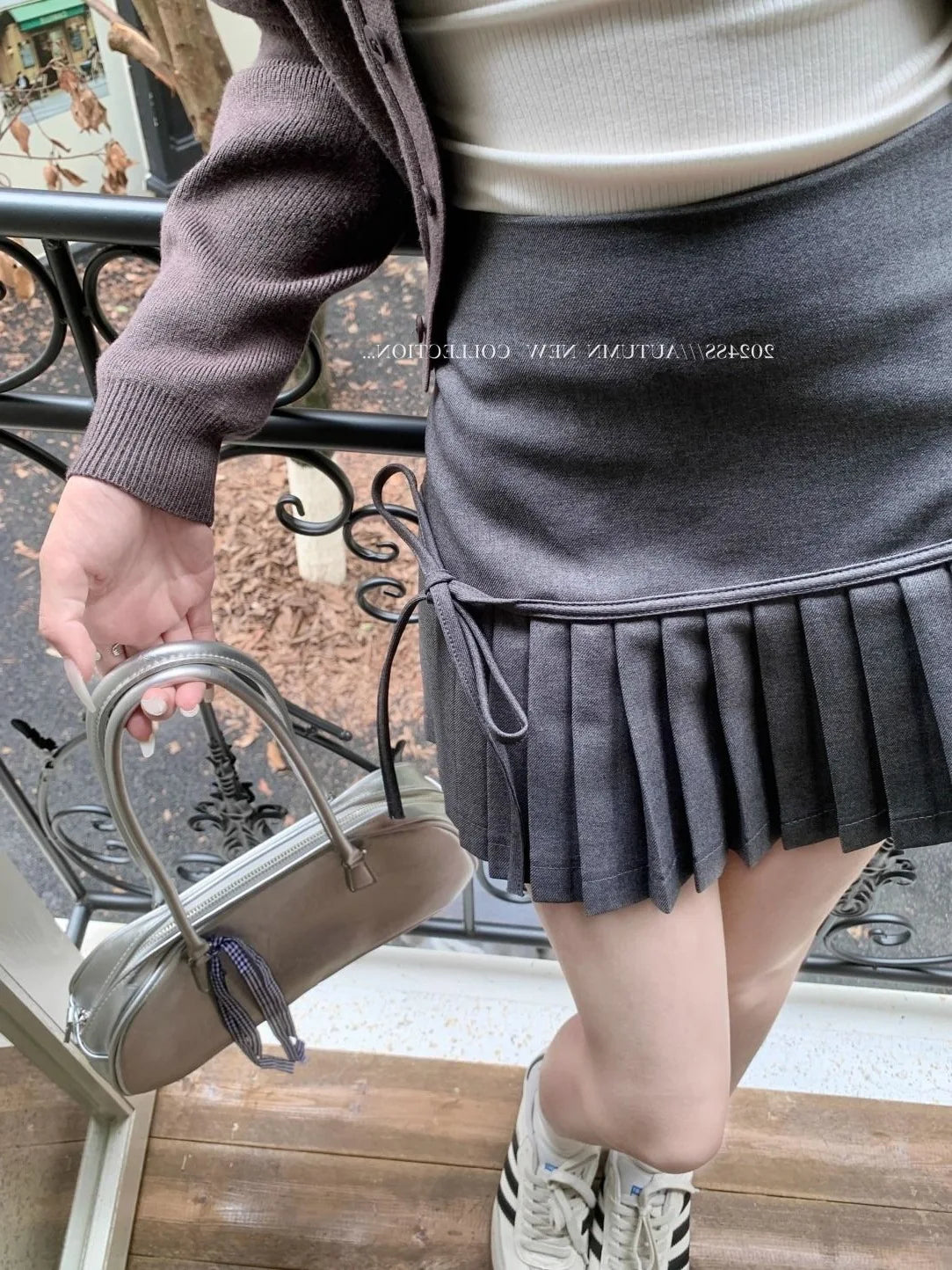 Women Summer Anti-Light Polyester Pleated Skirts