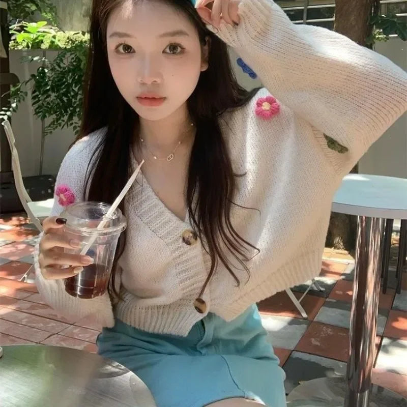 Flower Cardigan for Women