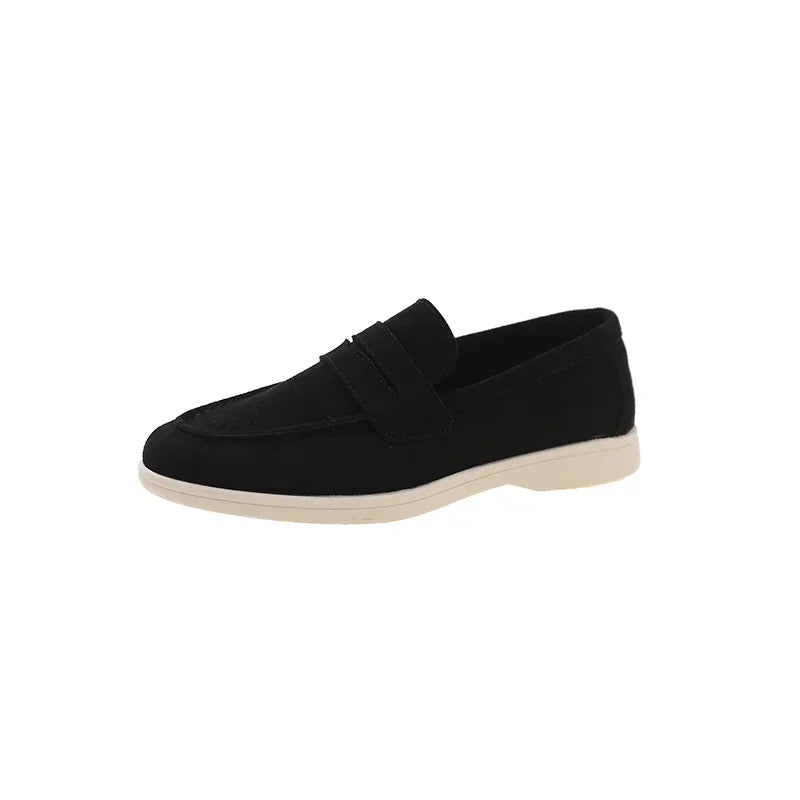 Zapatillas para mujer elegantes y cómodas Comfortable Low Top Shoes Solid Color High Quality Simple Flat Women's Shoes