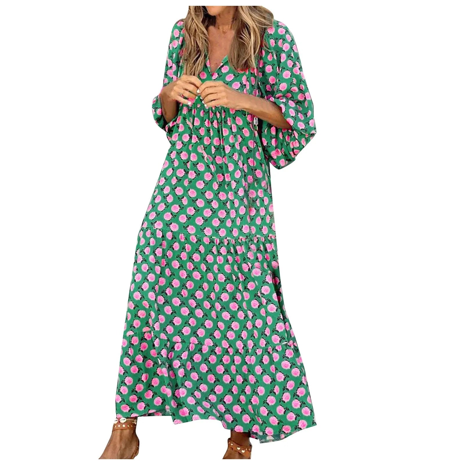 Vestido boemio y casual