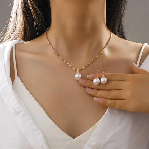 3 Pcs Set hermosos de joyería para dama