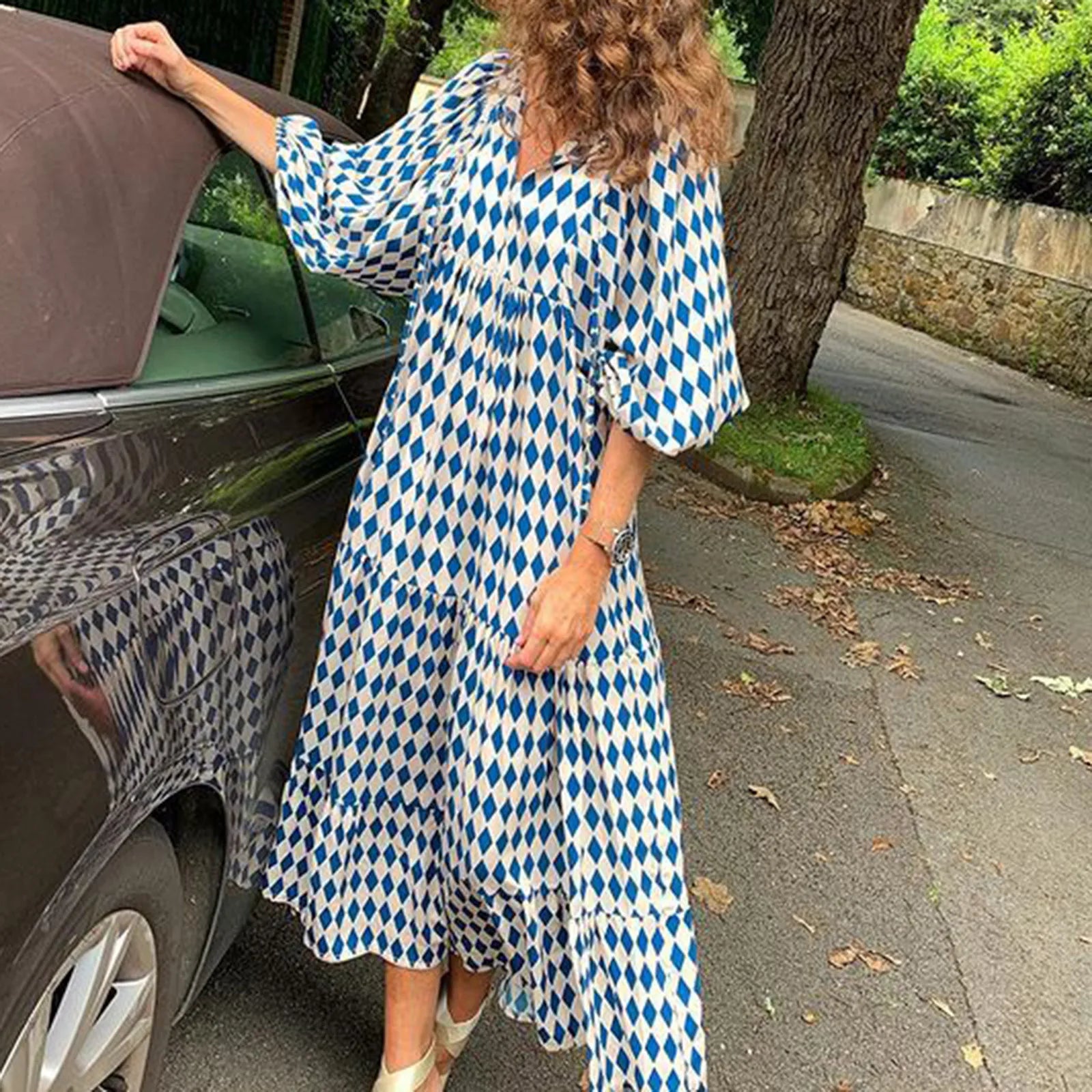 Vestido boemio y casual
