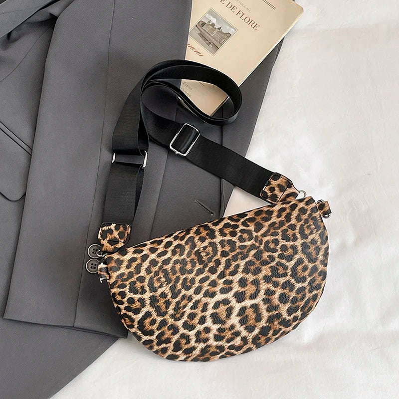 Woman Chest Pack Fashion Leopard Print