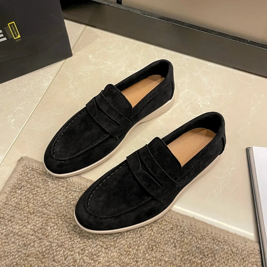 Zapatillas para mujer elegantes y cómodas Comfortable Low Top Shoes Solid Color High Quality Simple Flat Women's Shoes