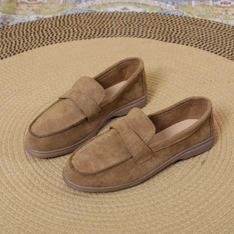 Zapatillas para mujer cómodas y elegantes  comfortable and versatile flat loafers Woman Casual Lightweight