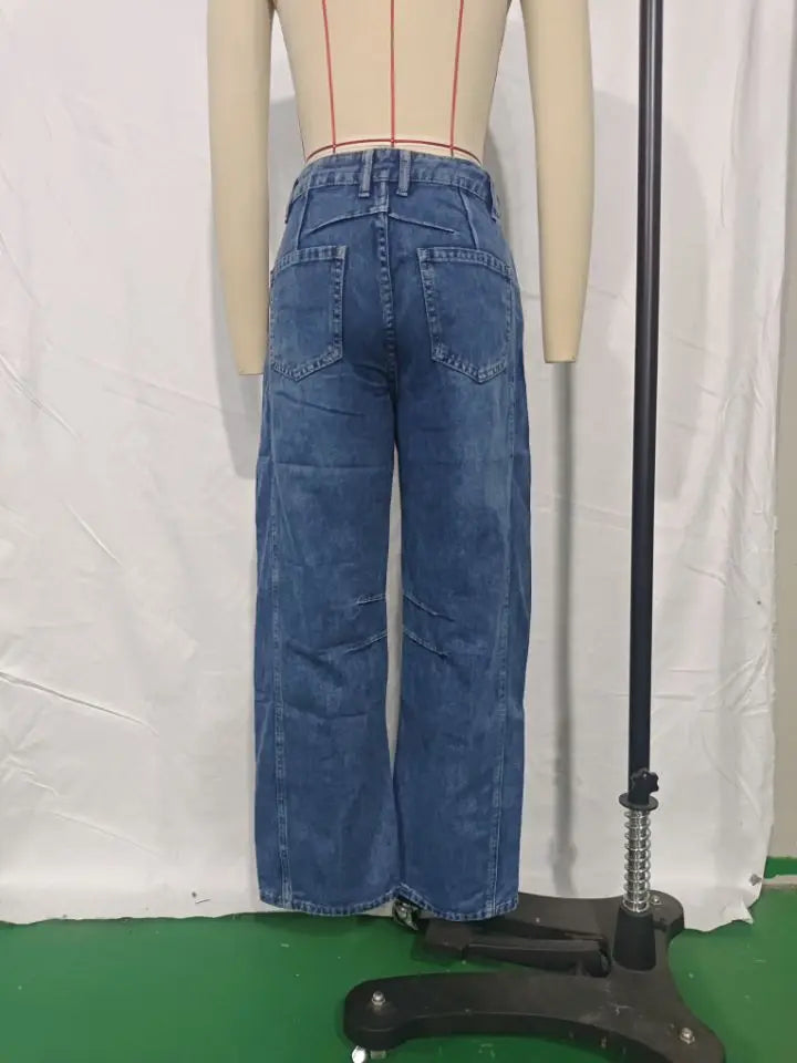 Women's New 2025 American Fashion Casual Jeans