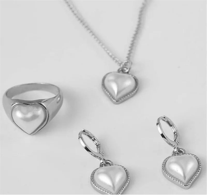 3 Pcs Set hermosos de joyería para dama