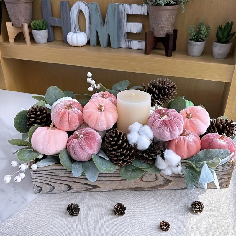 Autumn Harvest Halloween Thanksgiving 12- Pumpkin Decorations