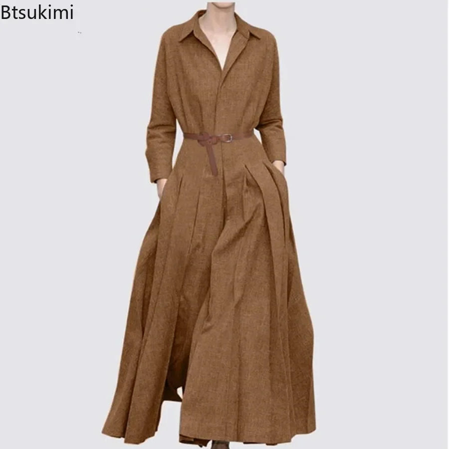 Elegant Shirt Dress for Women