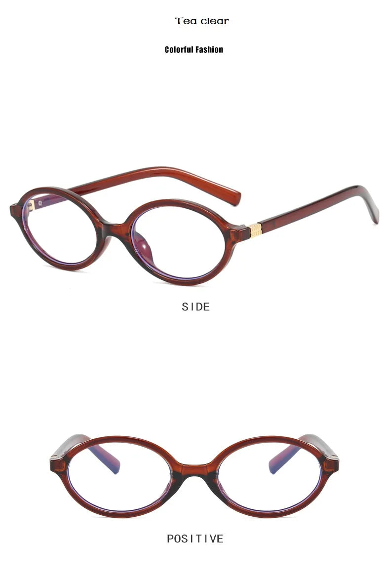 Vintage Oval glass 
Lentes vintage a la moda