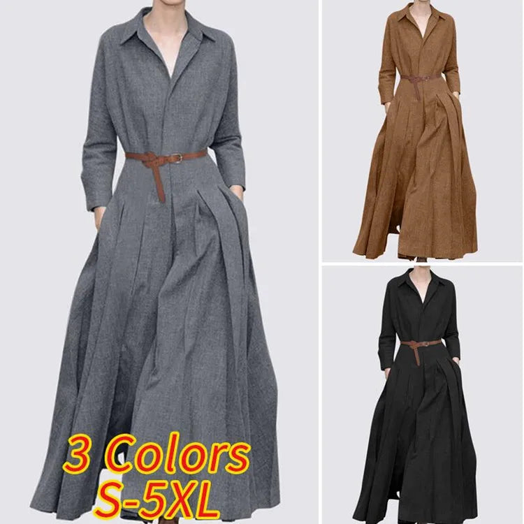 Elegant Shirt Dress for Women