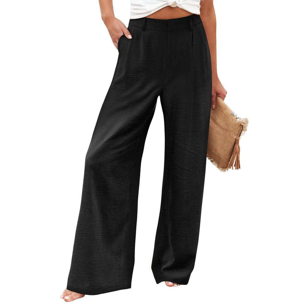 Women's Wide Leg Pants High Elastic