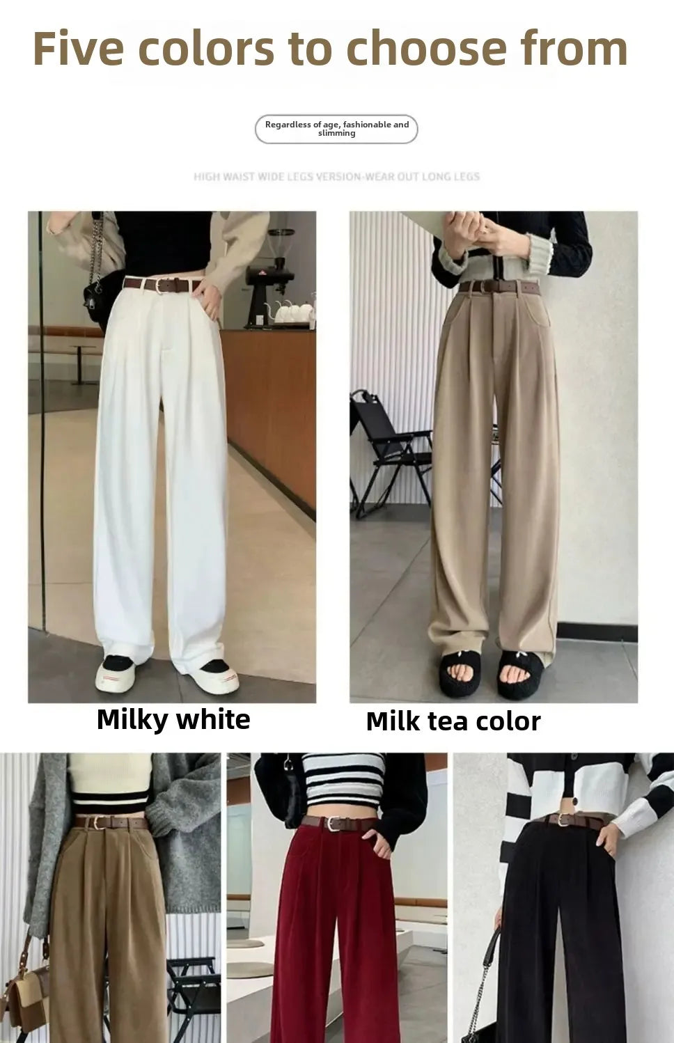 Pantalones para mujer elegantes