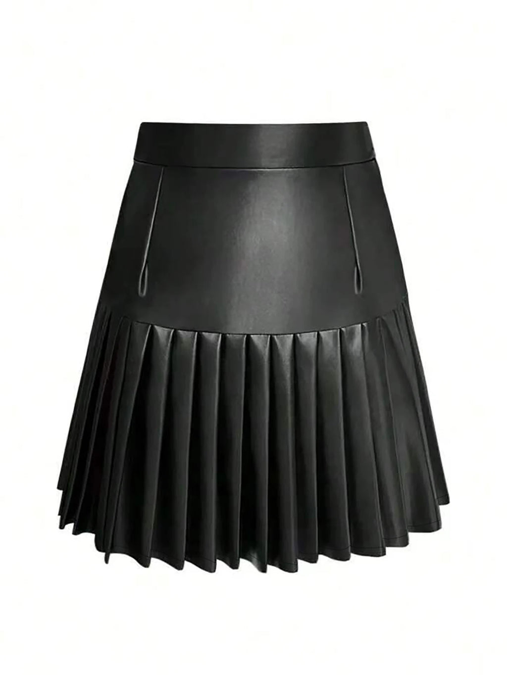 Elegant Autumn Midi Skirt, Pleated Midi Skirt 685
