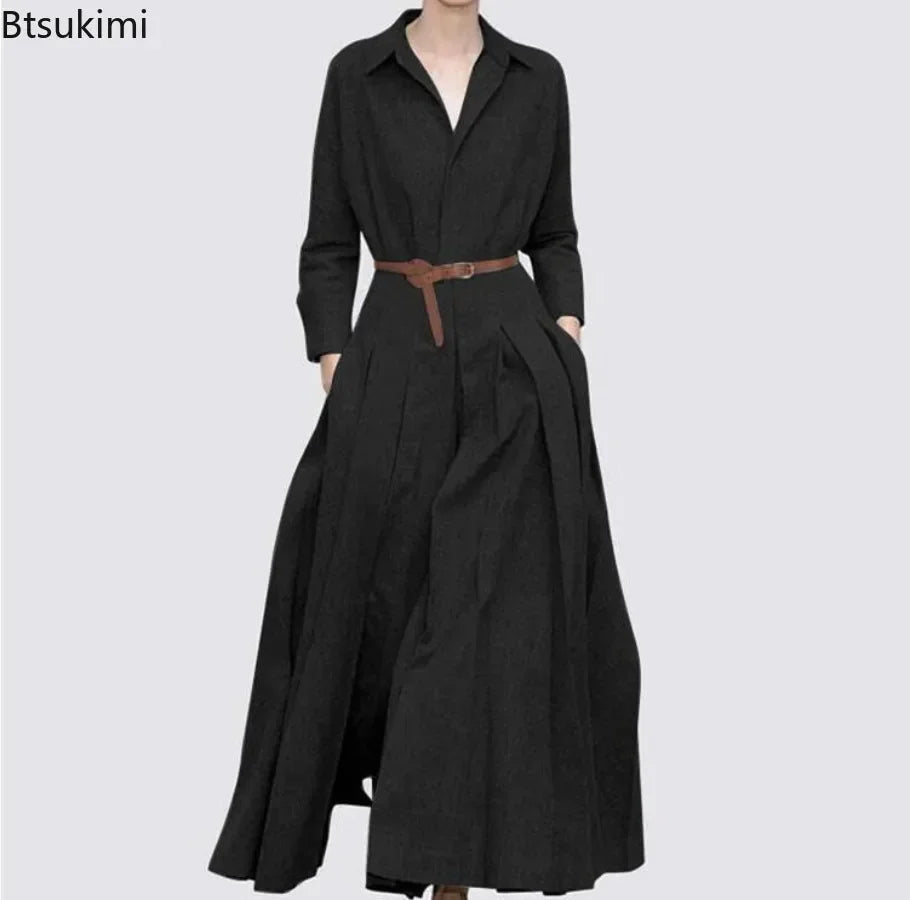 Elegant Shirt Dress for Women