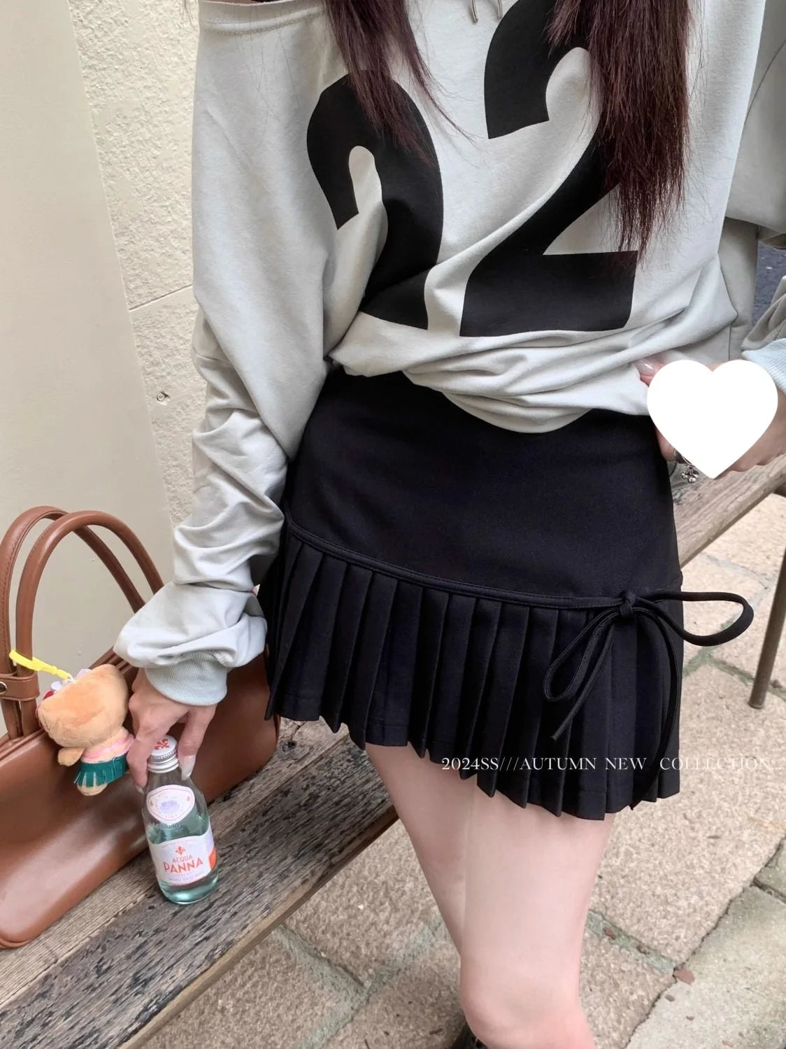 Women Summer Anti-Light Polyester Pleated Skirts