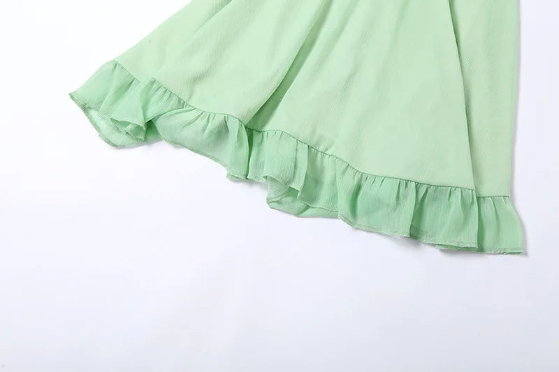 Vestido de verano que resalta feminismo y dulzura