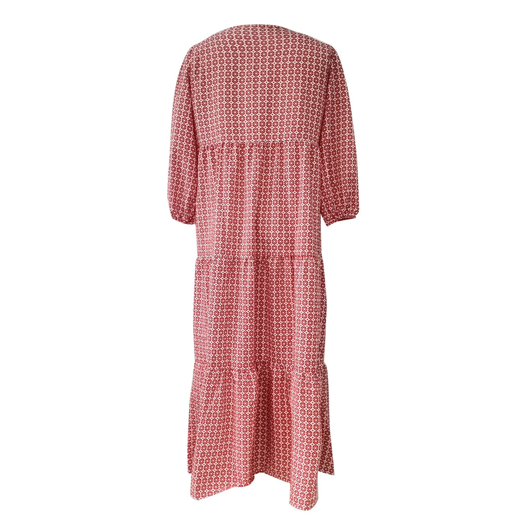 Vestido boemio y casual