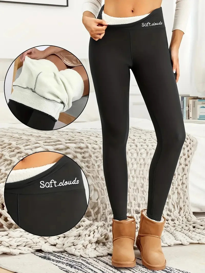Leggings de mujer para invierno         Winter Women Warm Leggings