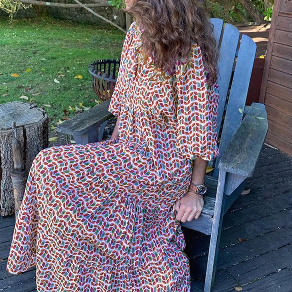Vestido boemio y casual