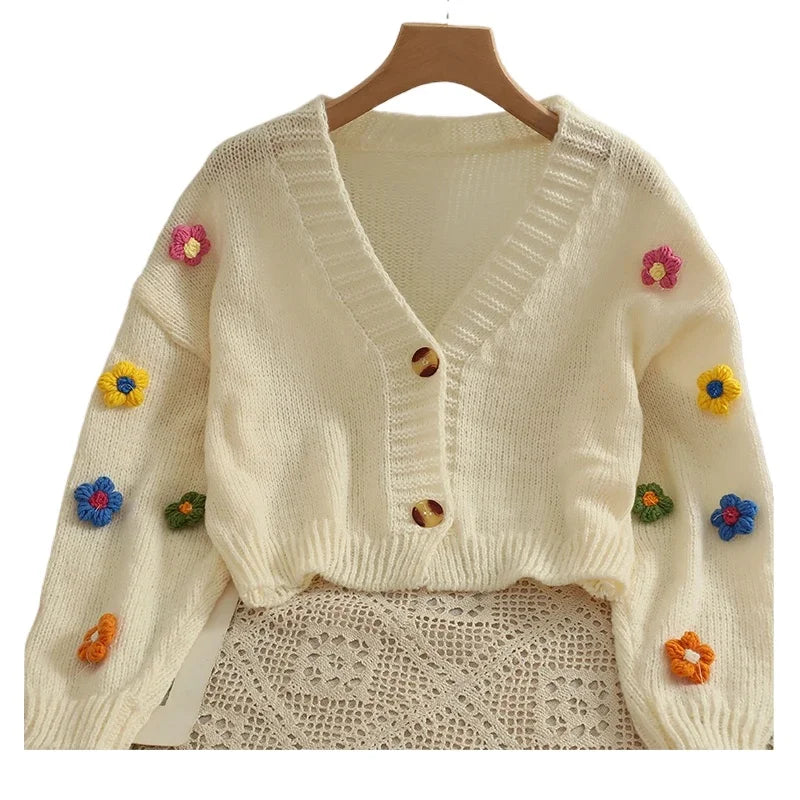 Flower Cardigan for Women