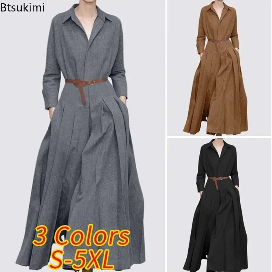 Elegant Shirt Dress for Women
